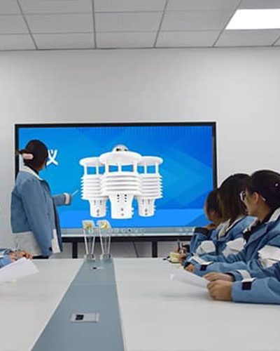 压电雨量计工厂员工培训